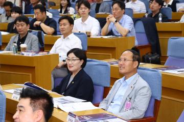 동해안 철도 고속화 국회 정책토론회(삼척~동해~강릉 한반도 허리 고속화로 잇다)