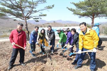 2016 평화공원 무궁화동산 조성 나무심기
