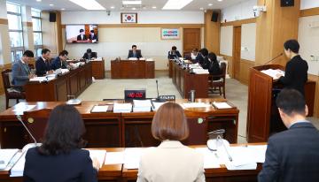 2025년도 사회문화위원회 행정사무감사(보건복지국)