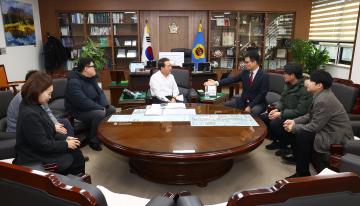 신임 강원기자협회 간담