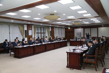 기핵행정위원회 도 자율방범연합회 간담회