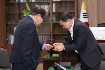 강원특별자치도의회 방문(상이군경회 강원지부장)