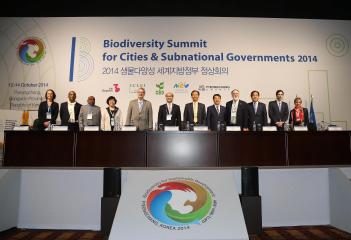 2014 생물다양성 세계지방정부 정상회의 개회식