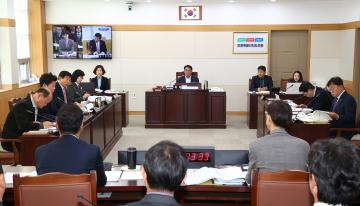 2025년도 안전건설위원회 행정사무감사(건설교통국)