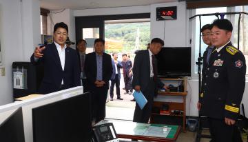 제341회 기획행정위원회 공유재산 관리계획안 현지확인(옥수수연구소, 내촌119지역대)