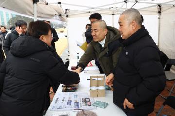 강원특별법 개정안 통과 촉구를 위한 국회상경 천막농성