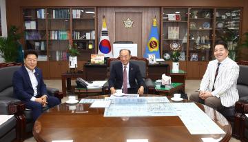 강원특별자치도의회방문(가주 강원특별자치도민회장 주부권)