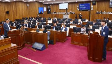 제338회 제3차 본회의(제2차 도정 및 교육행정에 관한 질문)