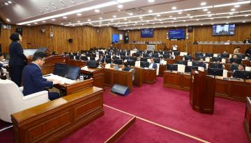제338회 제4차 본회의(제2차 도정 및 교육행정에 관한 질문)