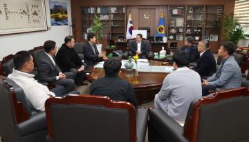 강원특별자치도의회 방문(소상공인연합회 강원지회장)