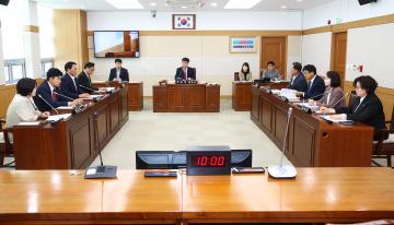 제347회 제1차 기획안전소방위원회