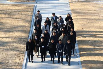 2026년 강원특별자치도의회 충렬탑 신년참배