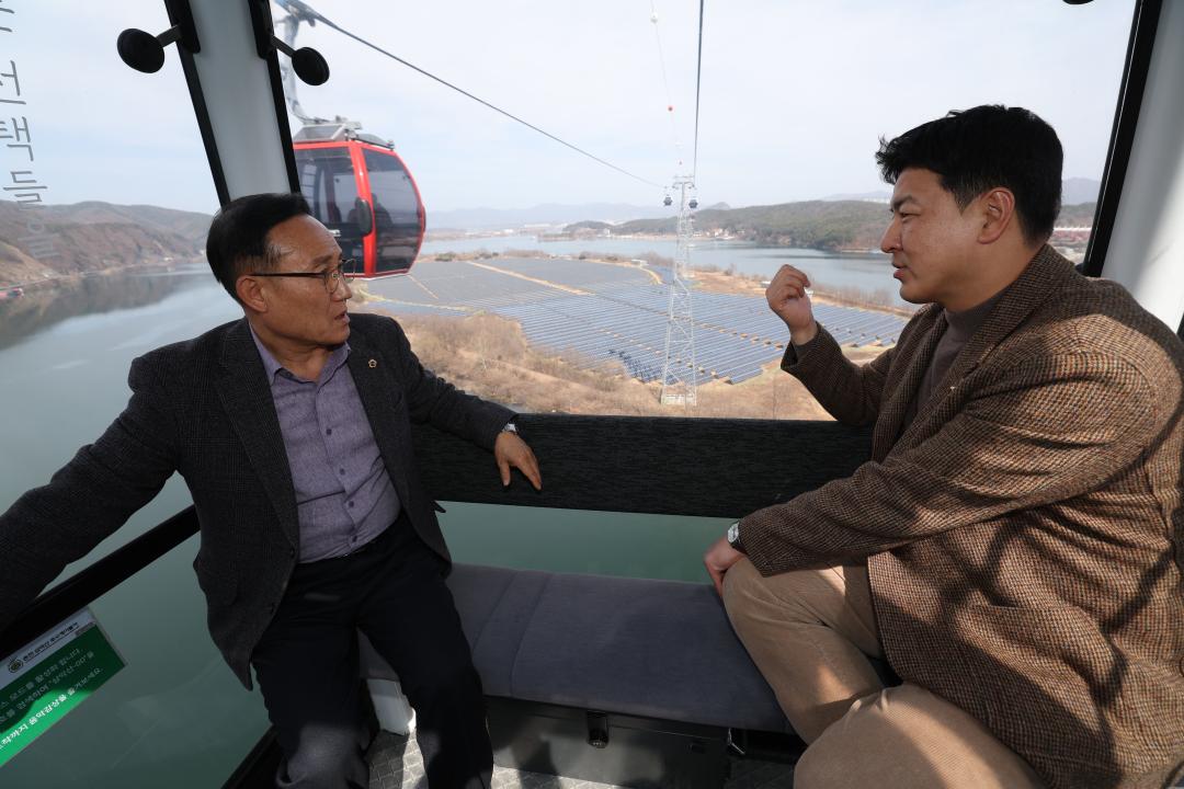 '- 강원특별자치도의회 기획행정위원회 - 붕어섬의 최적 활용 방안 마련하기 위해 현장 방문 나서' 게시글의 사진(3) '기행위 붕어섬2.jpg'
